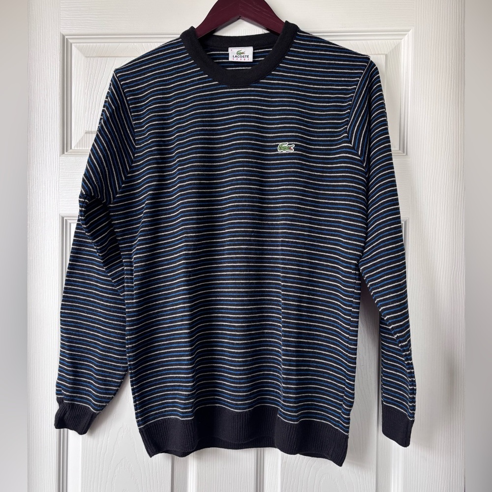 Lacoste Men's Striped Sweater - WoolMark